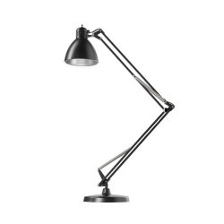 Archi T2 bordlampe Black/Silver - Nordic Living