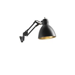 Archi W1 vglampe Black / Gold - Nordic Living