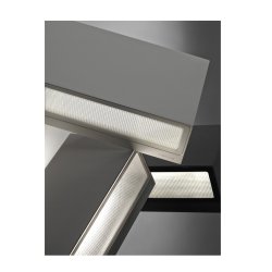 Asker Integreret LED - Up/Down vglampe - Aluminium - Norlys