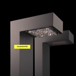 Asker - LED Bedlampe 1314 - Aluminium - Norlys
