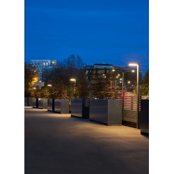 Asker Stolpe - 1360 - LED - Grafit - Norlys