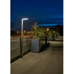 Asker Stolpe - 1360 - LED - Grafit - Norlys