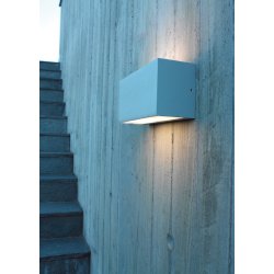 Asker PRO Integreret LED - Up/Down vglampe - Aluminium - Norlys