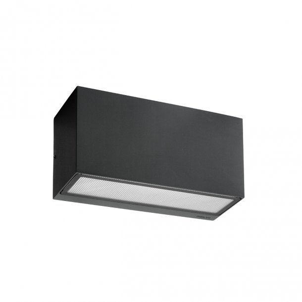 Asker Integreret LED - Up/Down vglampe - Grafit - Norlys