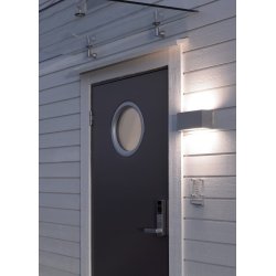 Asker PRO Integreret LED - Down Vglampe - Grafit - Norlys