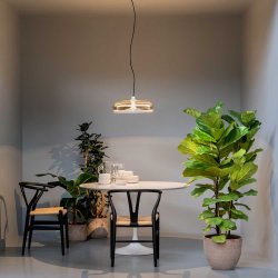 Aurelia 45 Pendel - Vintagemessing/Rgfarvet - Leucos 