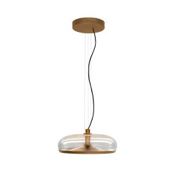 Aurelia S 45 Pendel - Vintagemessing/Transparent - Leucos