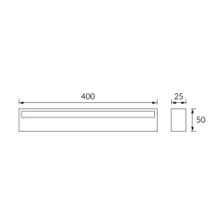 Cyber LED - 9W - Aluminium - Strhm