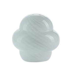 Candy Bordlampe - Striped - Hvid Glas - Bahne - Cozy Living