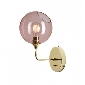 Ballroom Vglampe - Kort - Rosa - Design By Us