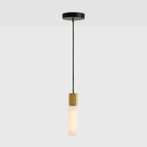 Basalt Pendel - Single - Messing - Tala