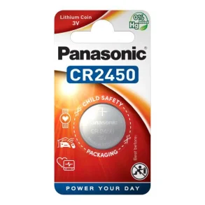 Panasonic Batteri - CR2450 - knapcelle batteri - 3V