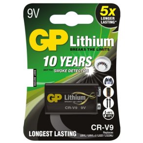 GP Super Lithium - 9V/E - Batteri