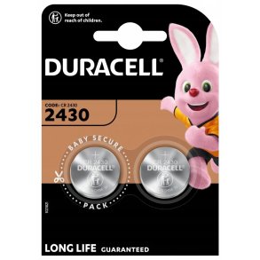 Duracell Batteri - CR2430 - knapcelle batteri - 3V - 2 Pak