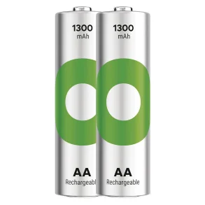 Batterier - Genopladelige - AA/R6 - 1300mAh - 2pak