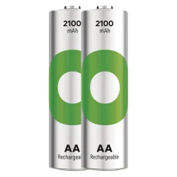 Batterier - Genopladelige - AA/R6 - 2100mAh - 2pak