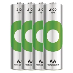 Batterier - Genopladelige - AA/R6 - 2100mAh - 4pak
