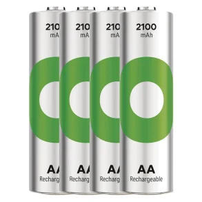 Batterier - Genopladelige - AA/R6 - 2100mAh - 4pak