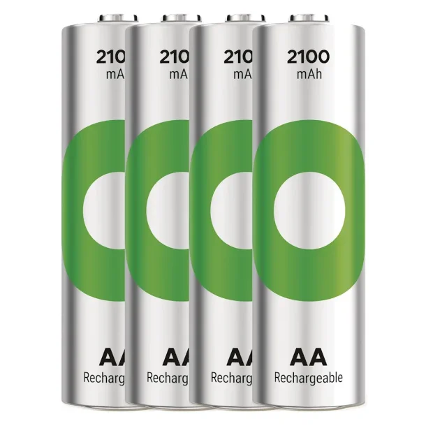 Batterier - Genopladelige - AA/R6 - 2100mAh - 4pak