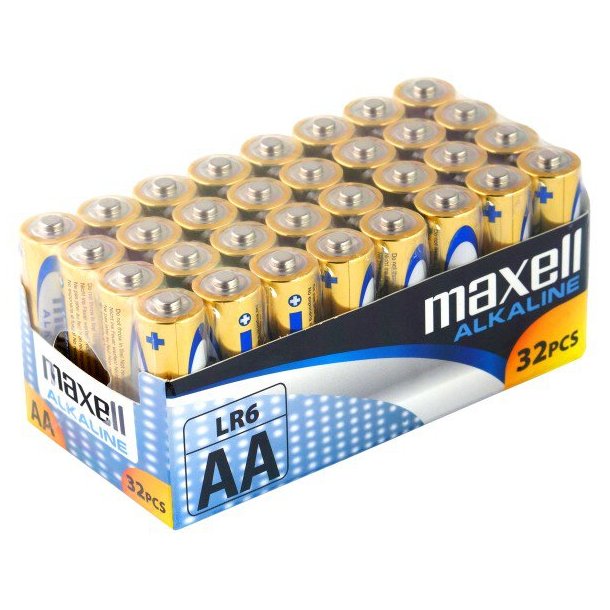 Batterier - LR6 - AA - 1,5V - 32 Stk - Batco