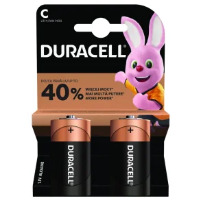 Duracell - C/LR14 - Batterier - 2pak