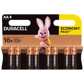 Duracell Batterier - AA/LR6 - 8-pak