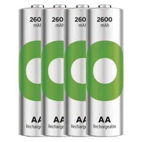 Batterier - Genopladelige - AA/R6 - 2600mAh - 4pak