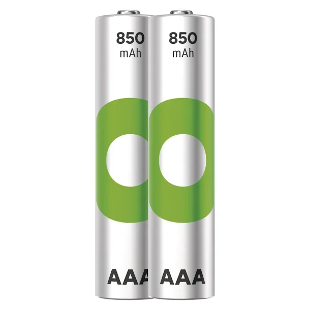 Batterier - Genopladelige - AAA/LR03 - 850mAh - 2pak