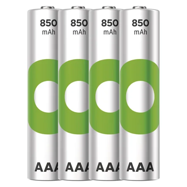 Batterier - Genopladelige - AAA/LR03 - 850mAh - 4pak