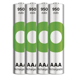 Batterier - Genopladelige - AAA/LR03 - 950mAh - 4pak