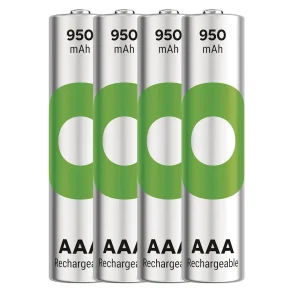 Batterier - Genopladelige - AAA/LR03 - 950mAh - 4pak