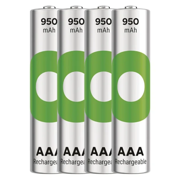 Batterier - Genopladelige - AAA/LR03 - 950mAh - 4pak