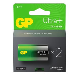 GP Super Alkaline - D/LR20 - Batteri - 2-pak