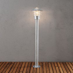 Modena 3 Bedlampe - Galvaniseret - Konstsmide