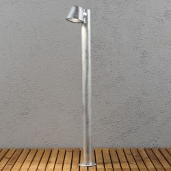 Bedlampe - Trieste - Galvaniseret - Konstsmide