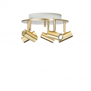 Cato 5-Spot LED - Messing - Belid