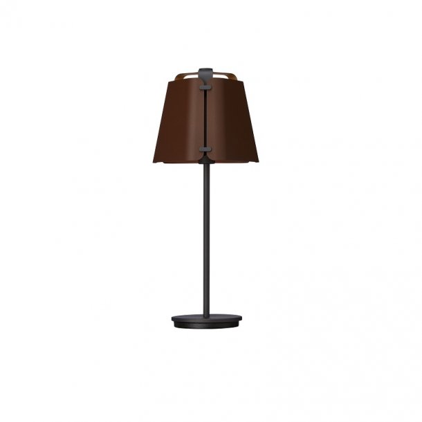 Fold Bordlampe - Antrasit - Ruststruktur - Belid