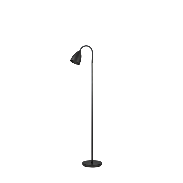 Trotsig Gulvlampe - Sort - Belid