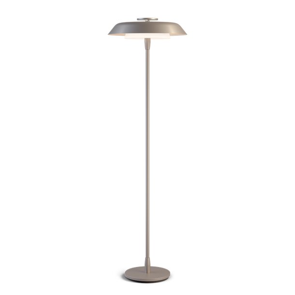 Horisont Gulvlampe - Metallisk Champagne - Belid