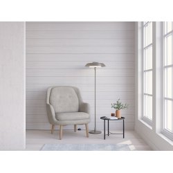 Horisont Gulvlampe - Metallisk Champagne - Belid