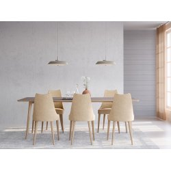 Horisont Pendel - LED - Metallisk Champagne - Belid