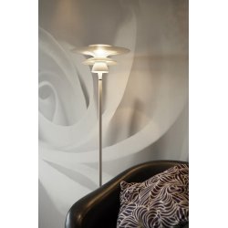 Picasso Gulvlampe 38 - Mat Hvid - Belid