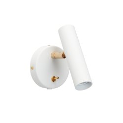 Slender Vglampe - GU10 - Hvid - Belid