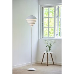 Valencia Gulvlampe - Hvid - Belid