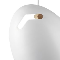 Bell+ 70 P1 pendel - Hvid - Dar�