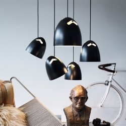 Bell+ 30 P1 pendel - Sort - Dar