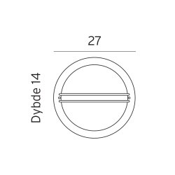 Berlin Vglampe - LED - Sort - Norlys