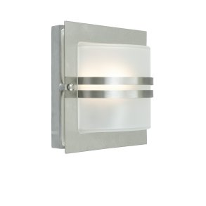 Bern Vglampe - LED - Rustfri Stl - Frostet Glas - Norlys