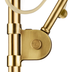 BL3S Gulvlampe - Messing/Porceln - Bestlite - GUBI