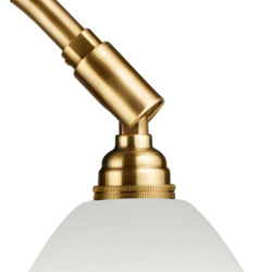 BL3S Gulvlampe - Messing/Porceln - Bestlite - GUBI